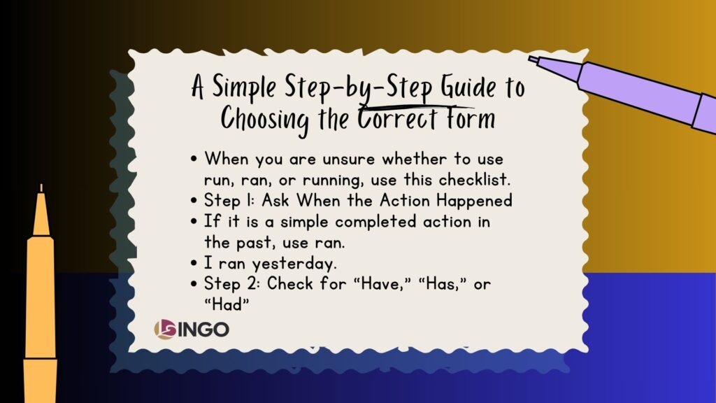 A Simple Step by Step Guide to Choosing the Correct Form