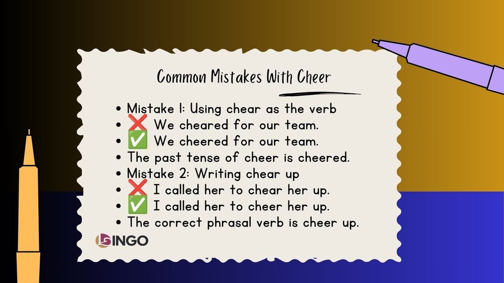 Common Mistakes With Cheer