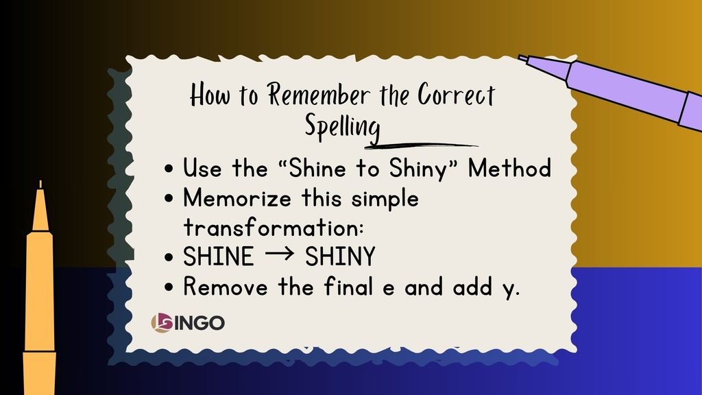 How to Remember the Correct Spelling 1