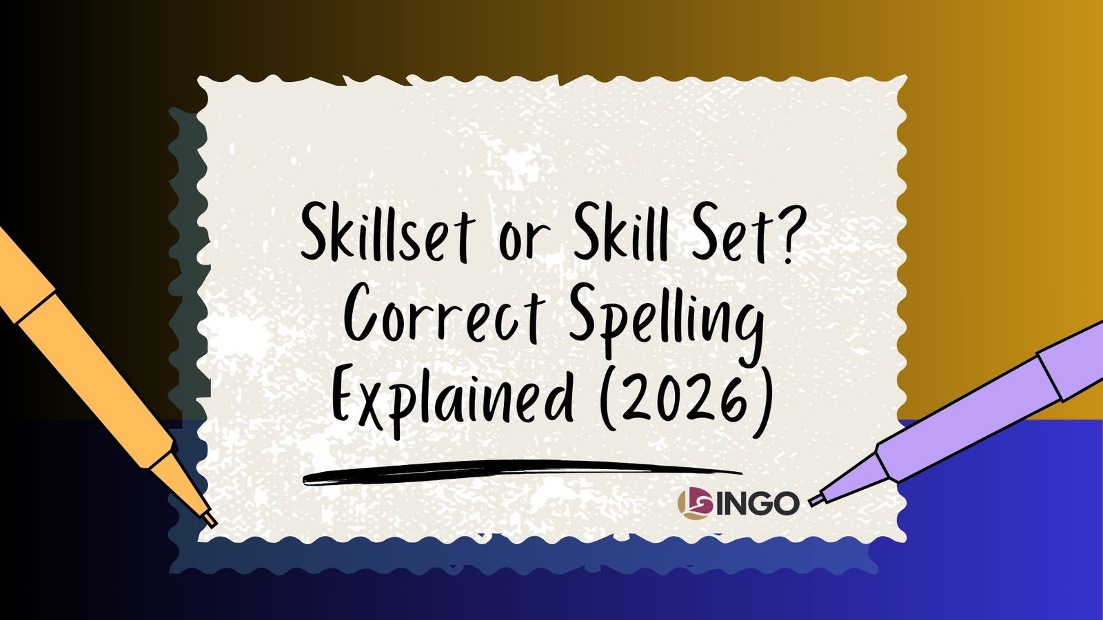 Skillset or Skill Set Correct Spelling Explained (2026)