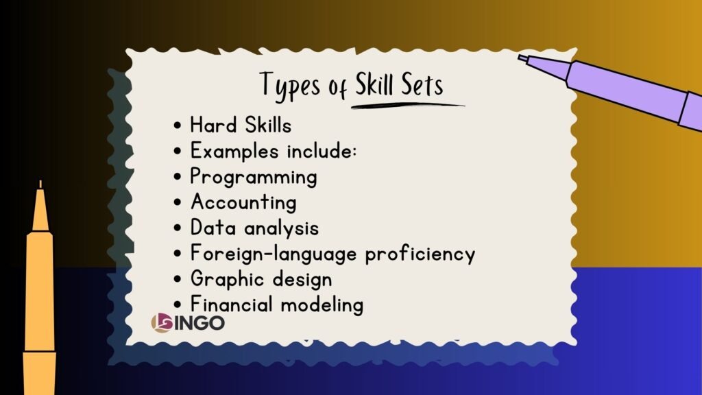 Types of Skill Sets