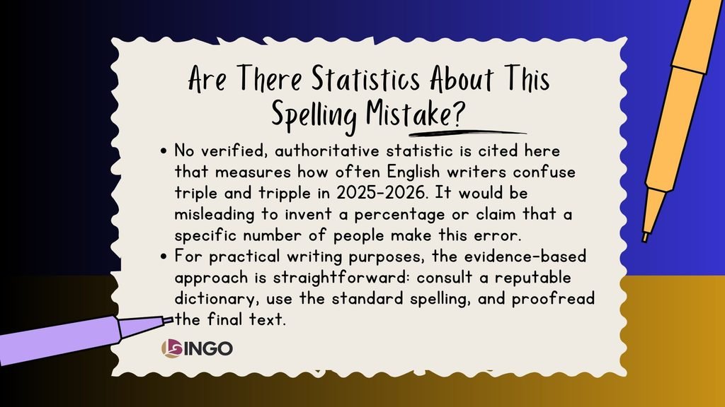 Are There Statistics About This Spelling Mistake