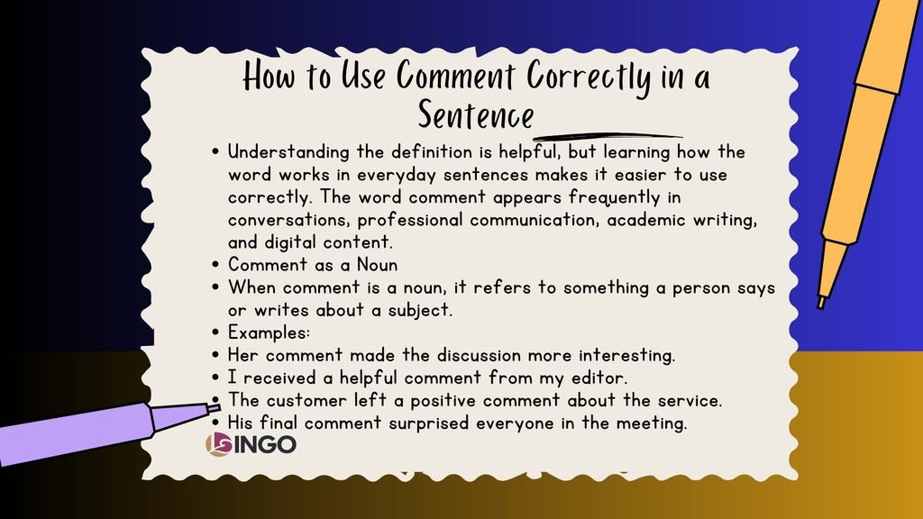 Comment vs Coment The Definitive Guide to Correct Spelling and Usage 1
