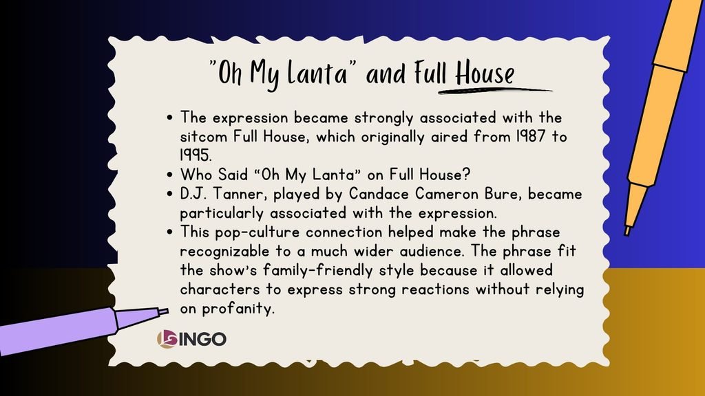 Oh My Lanta and Full House