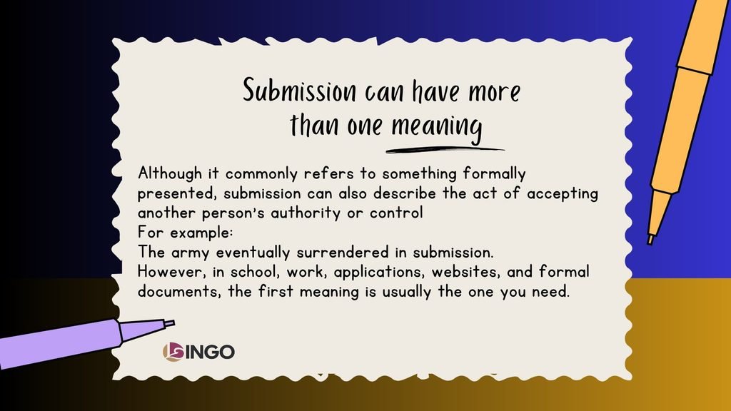 Submission vs Submittion Which One Is Correct 3