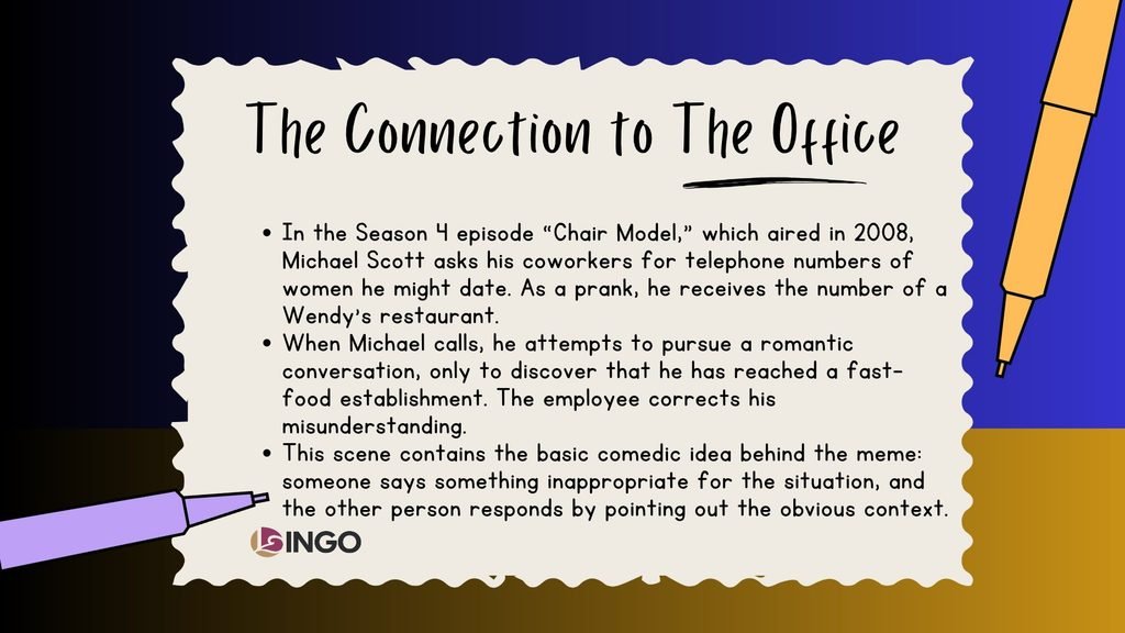 The Connection to The Office