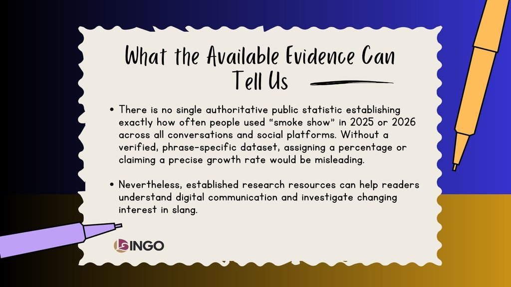 What the Available Evidence Can Tell Us